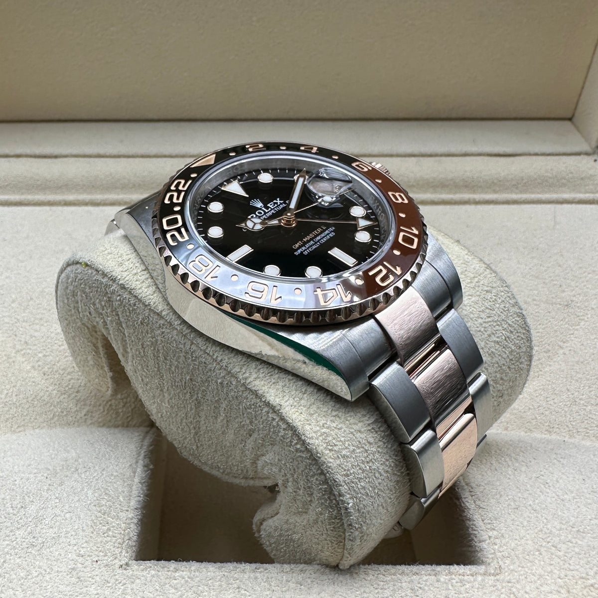 ROLEX GMT MASTER II 40MM 126711CHNR FULL SET 2020
