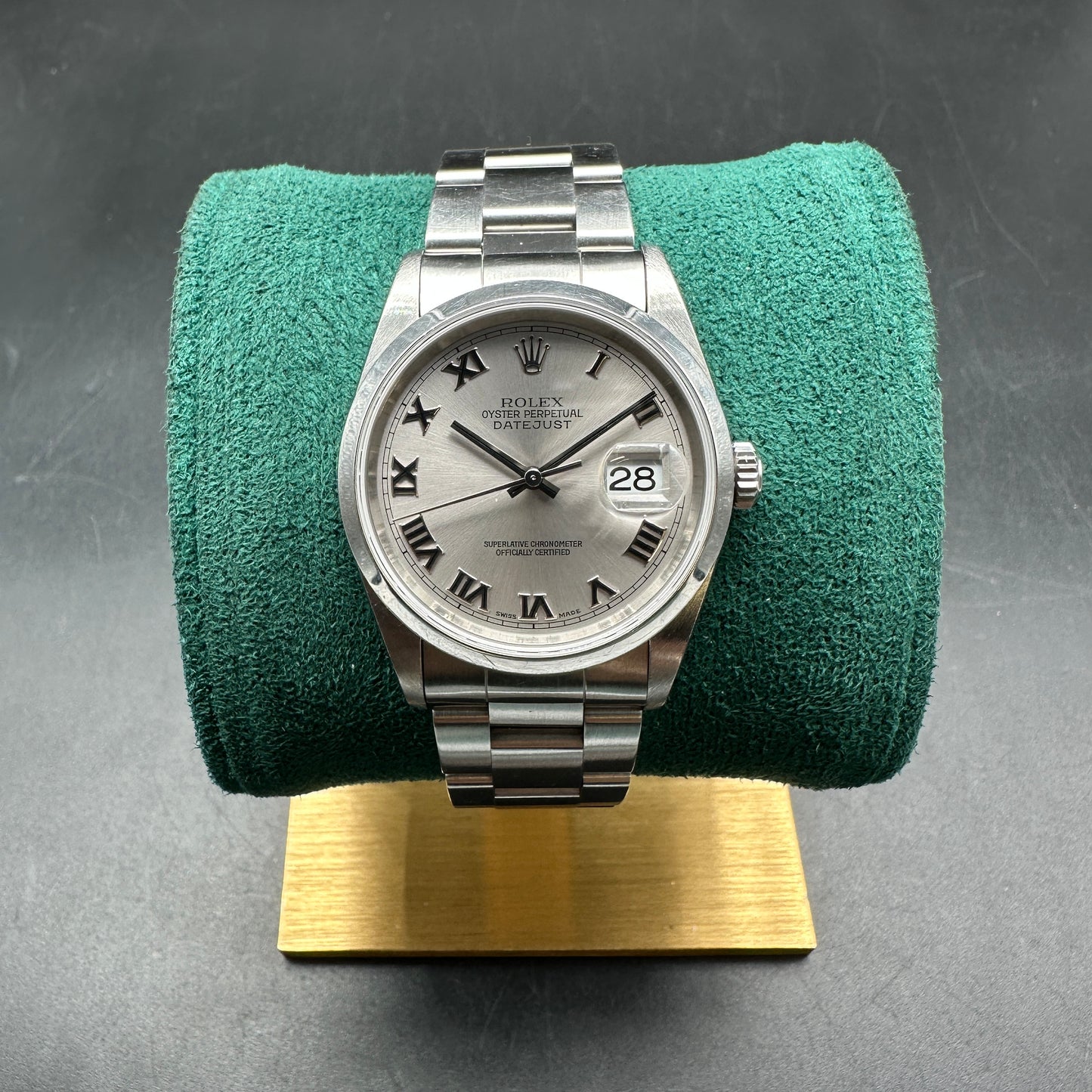 ROLEX DATEJUST 36mm 16200 FULL SET 2001