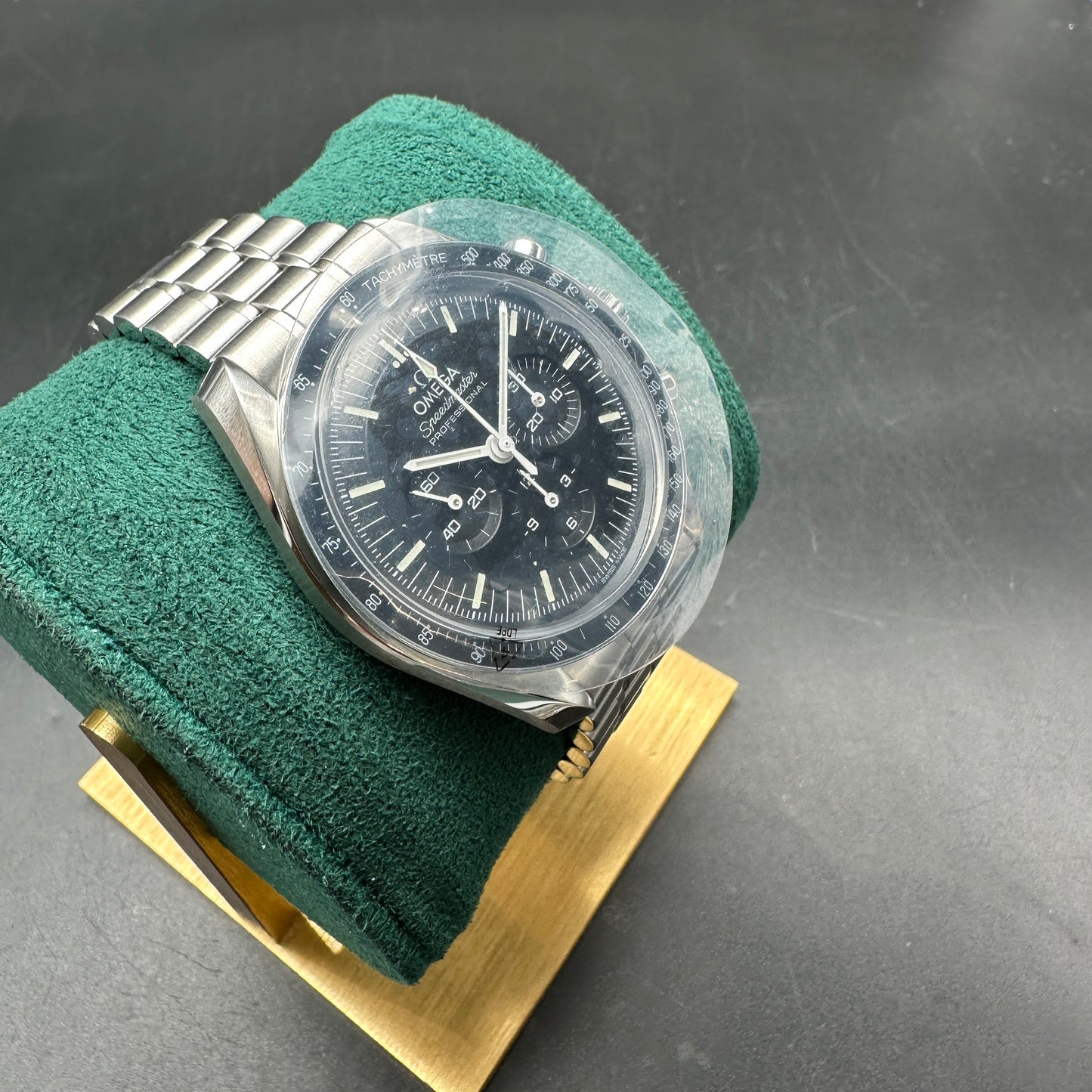 OMEGA SPEEDMASTER MOONWATCH 42MM ESALITE NUOVO FULL SET