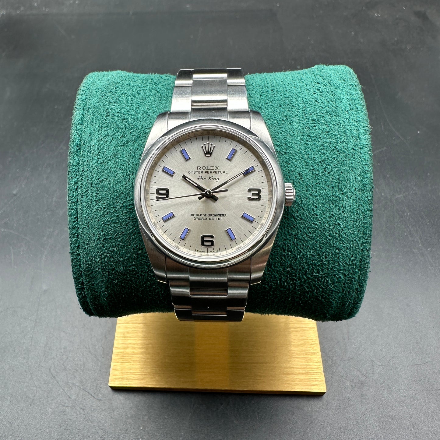 ROLEX AIRKING 34mm 114200 FULL SET 2009
