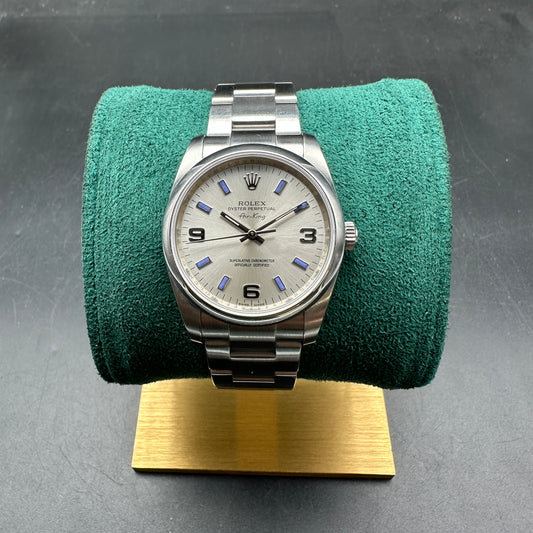 ROLEX AIRKING 34mm 114200 FULL SET 2009