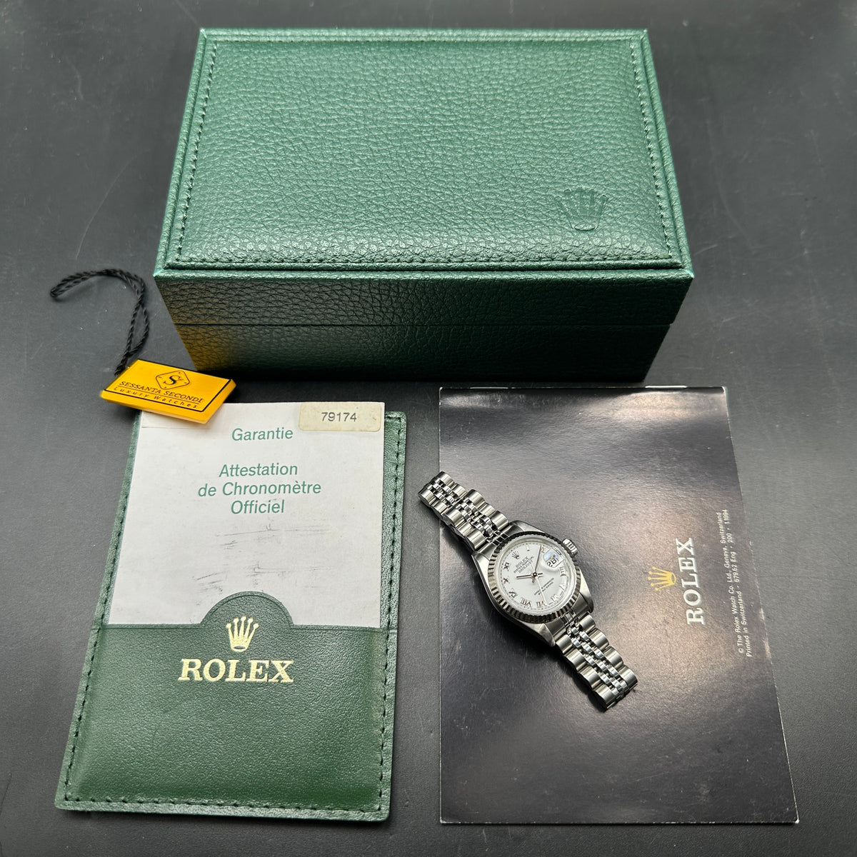 ROLEX DATEJUST 26mm 79174 FULL SET 2004
