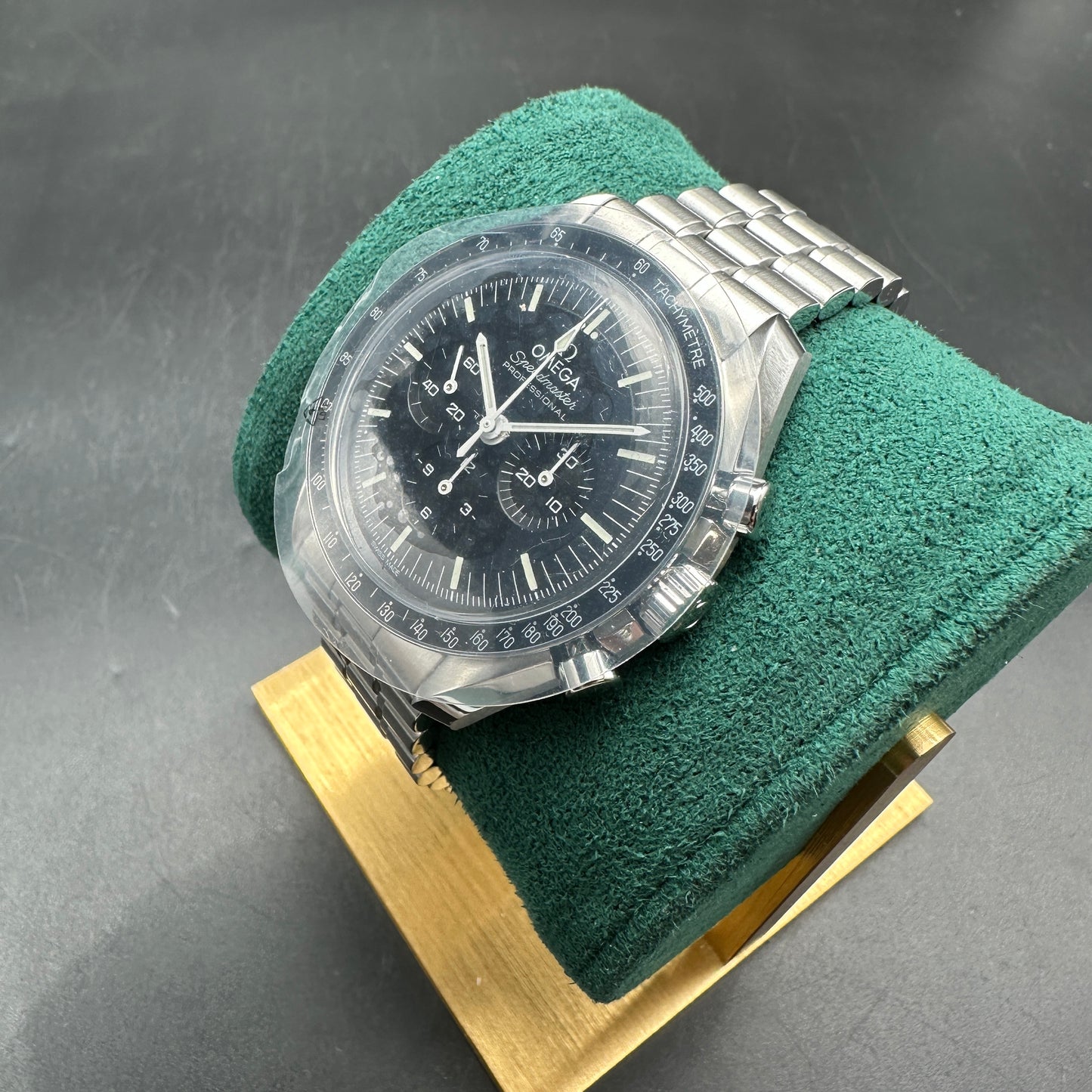 OMEGA SPEEDMASTER MOONWATCH 42MM ESALITE NUOVO FULL SET