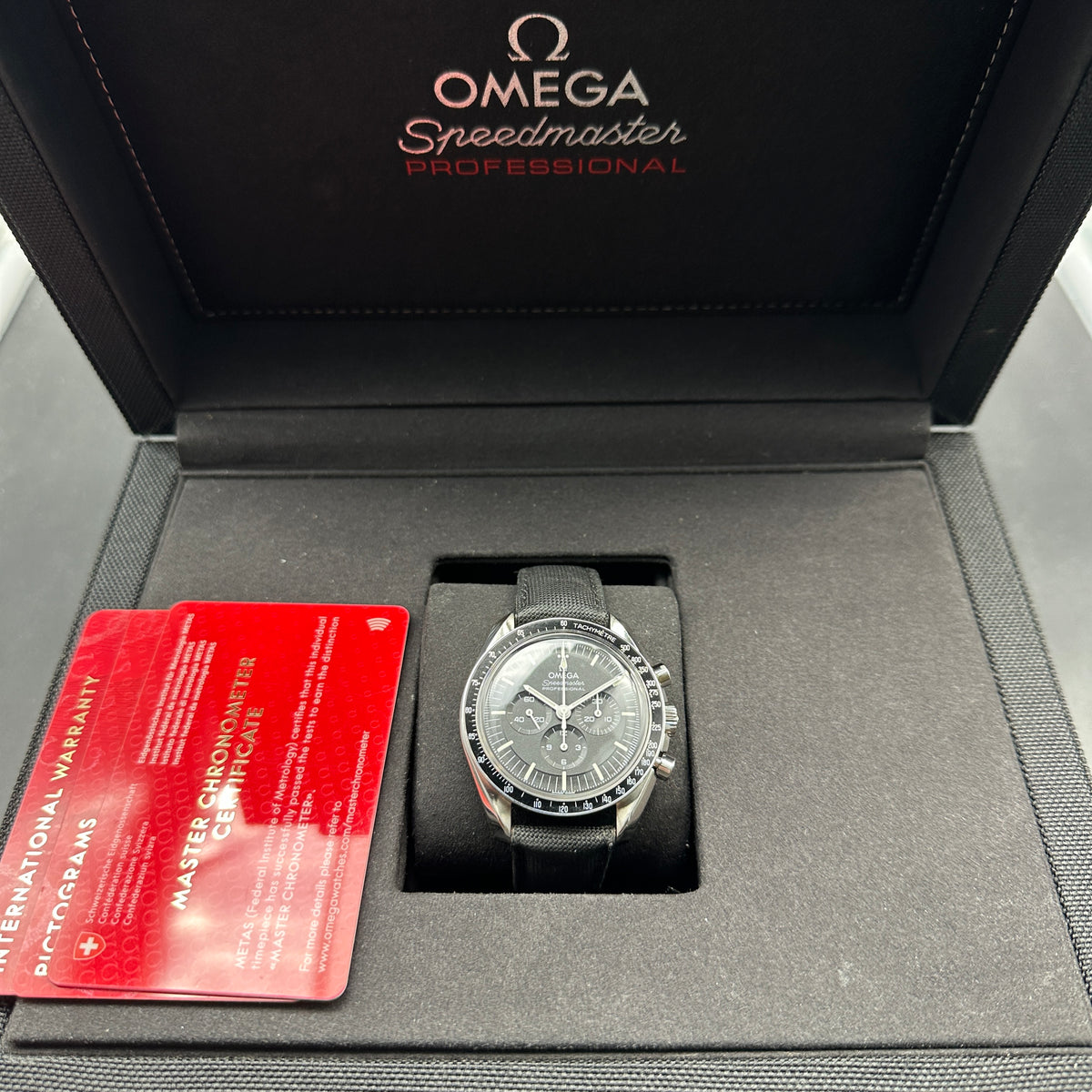 OMEGA SPEEDMASTER MOONWATCH 42MM ESALITE FULL SET 2021