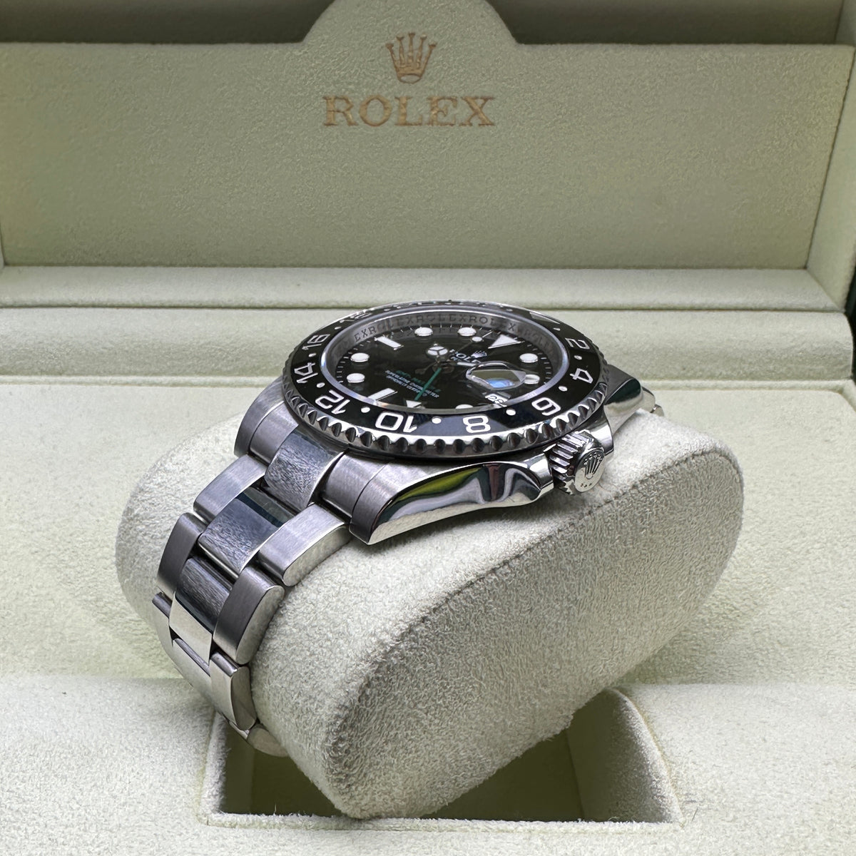 ROLEX GMT MASTER II 116710LN FULL SET 2008