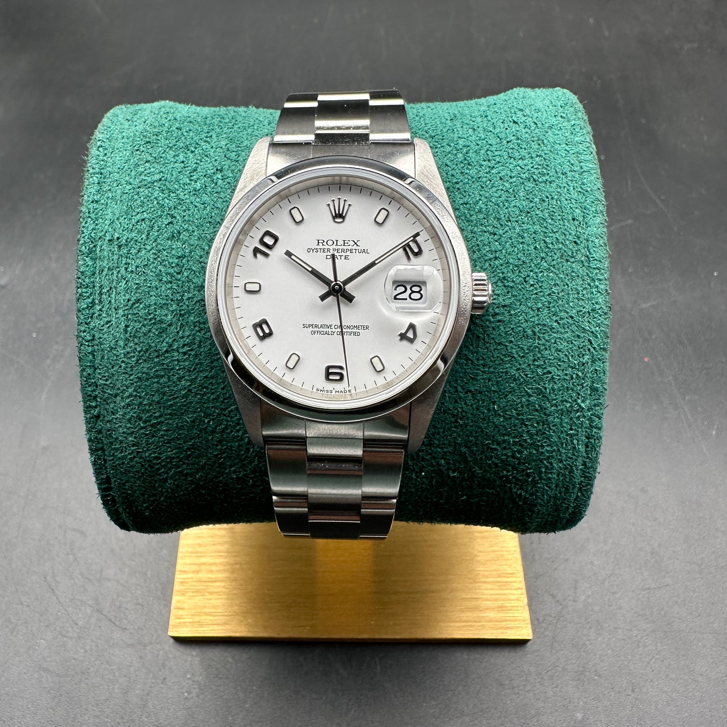 ROLEX DATE 34mm 15200 FULL SET 2004