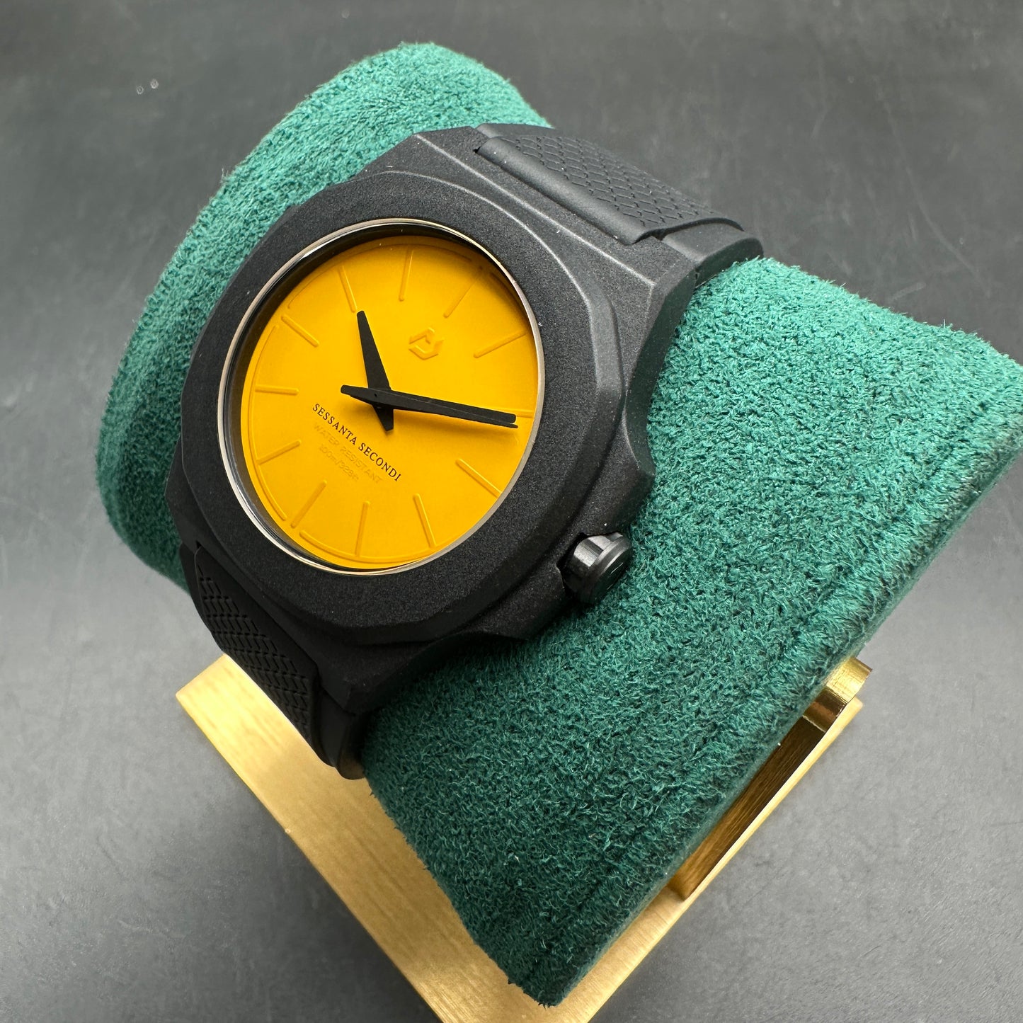 SESSANTA SECONDI WATCH NEON YELLOW LIMITED EDITION 60 PEZZI