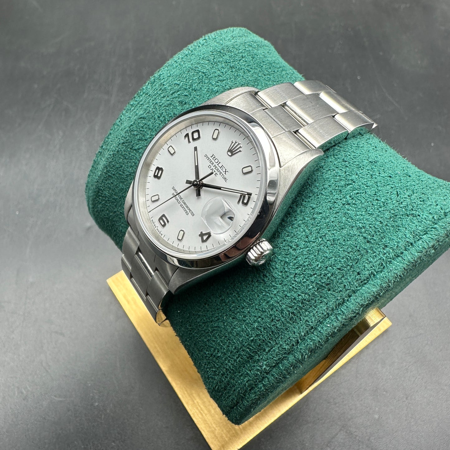 ROLEX DATE 34mm 15200 FULL SET 2004