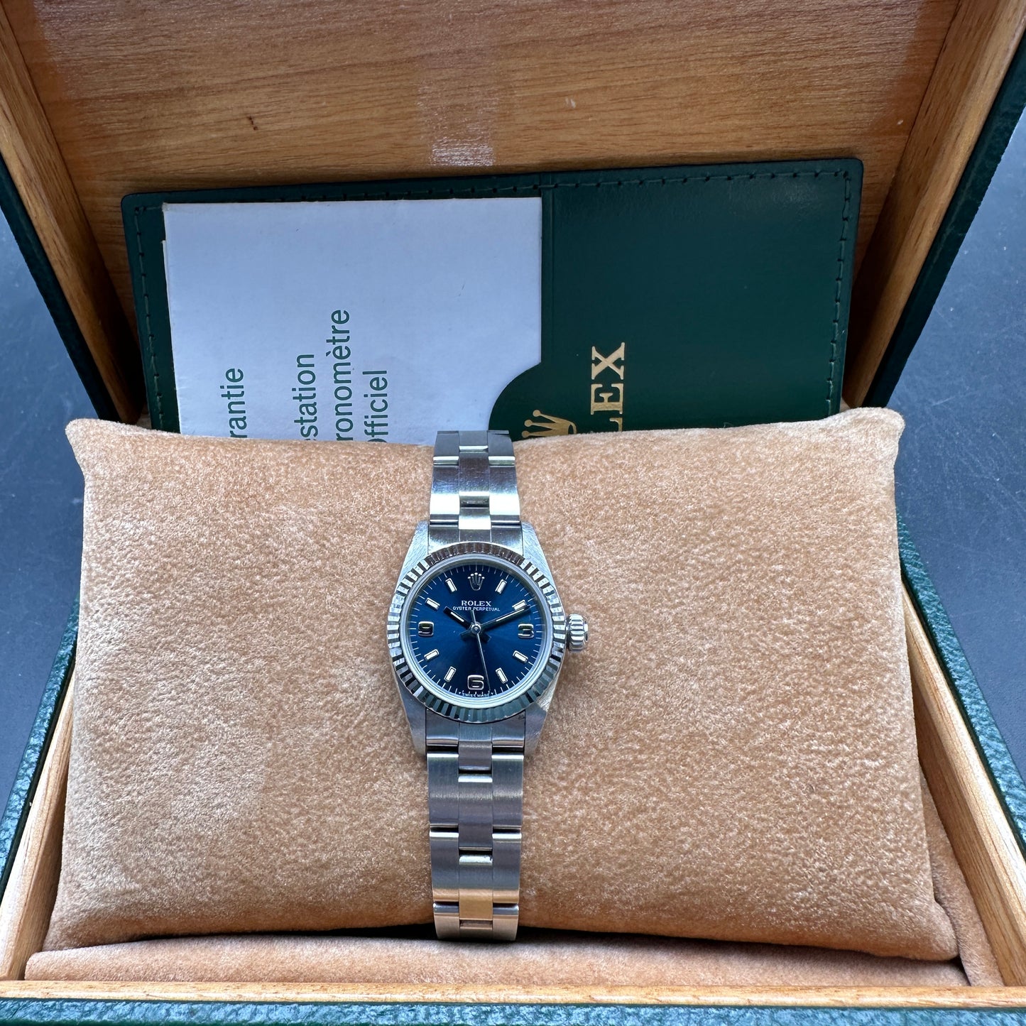 ROLEX OYSTER PERPETUAL 26mm 67194 FULL SET 1997