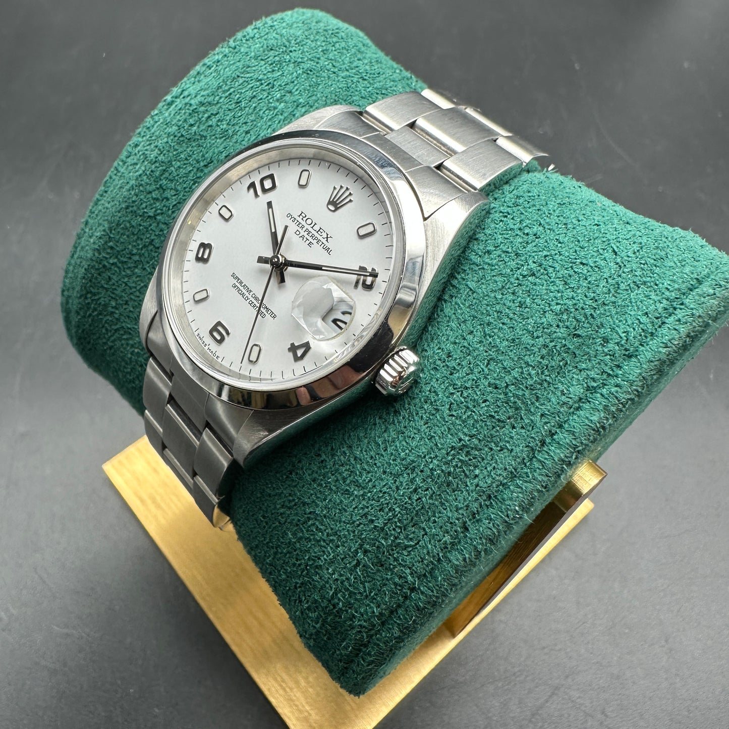ROLEX DATE 34mm 15200 FULL SET 2002