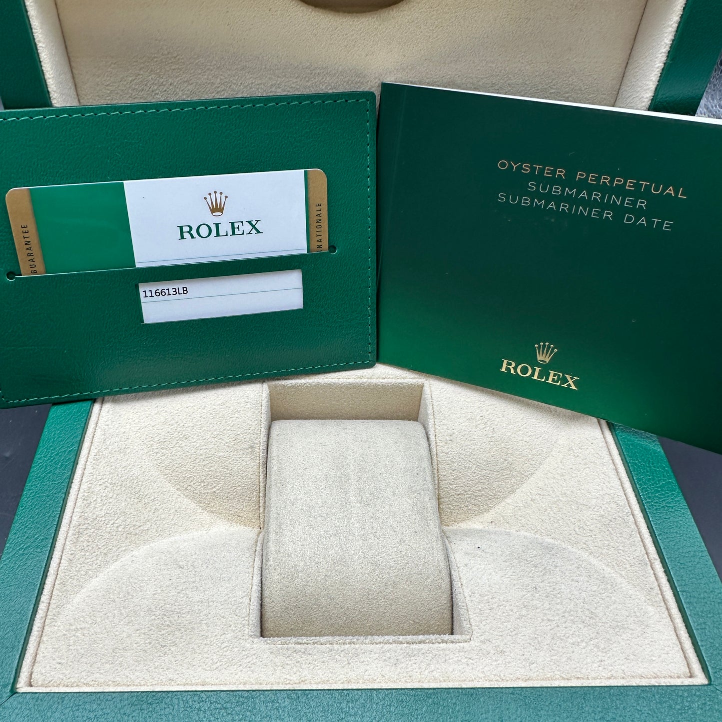 ROLEX SUBMARINER 40mm 116613LB FULL SET 2019
