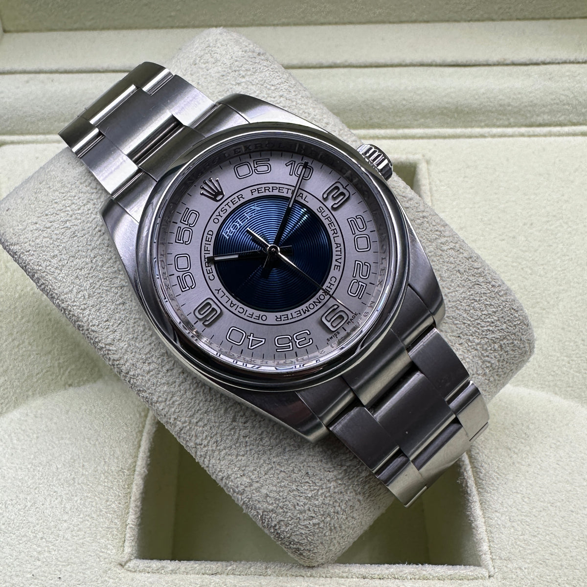 ROLEX OYSTER PERPETUAL 36mm 116000 FULL SET ITALIA 2008