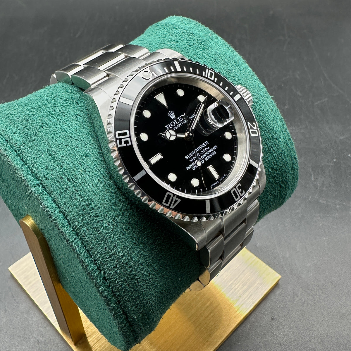 ROLES SUBMARINER 40mm 16610 FULL SET 2005