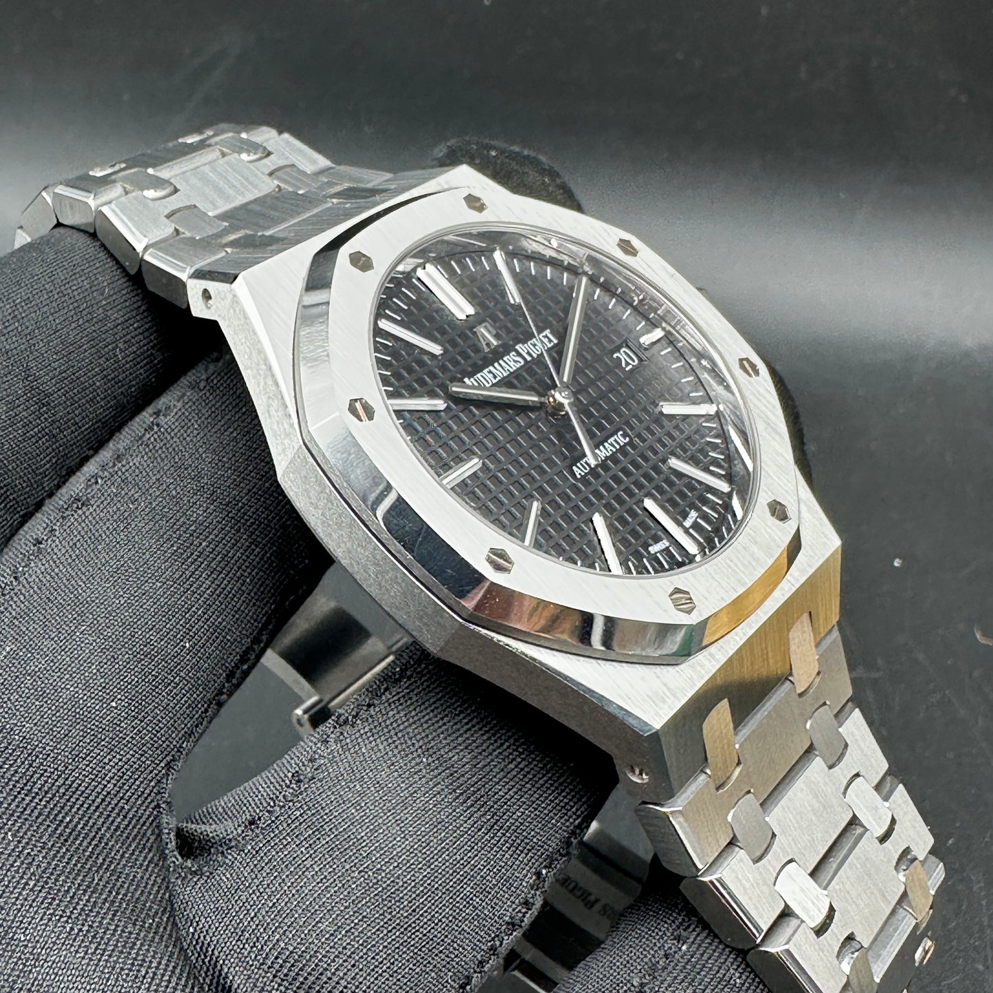 AUDEMARS PIGUET ROYAL OAK 41mm 15400ST FULL SET 2017