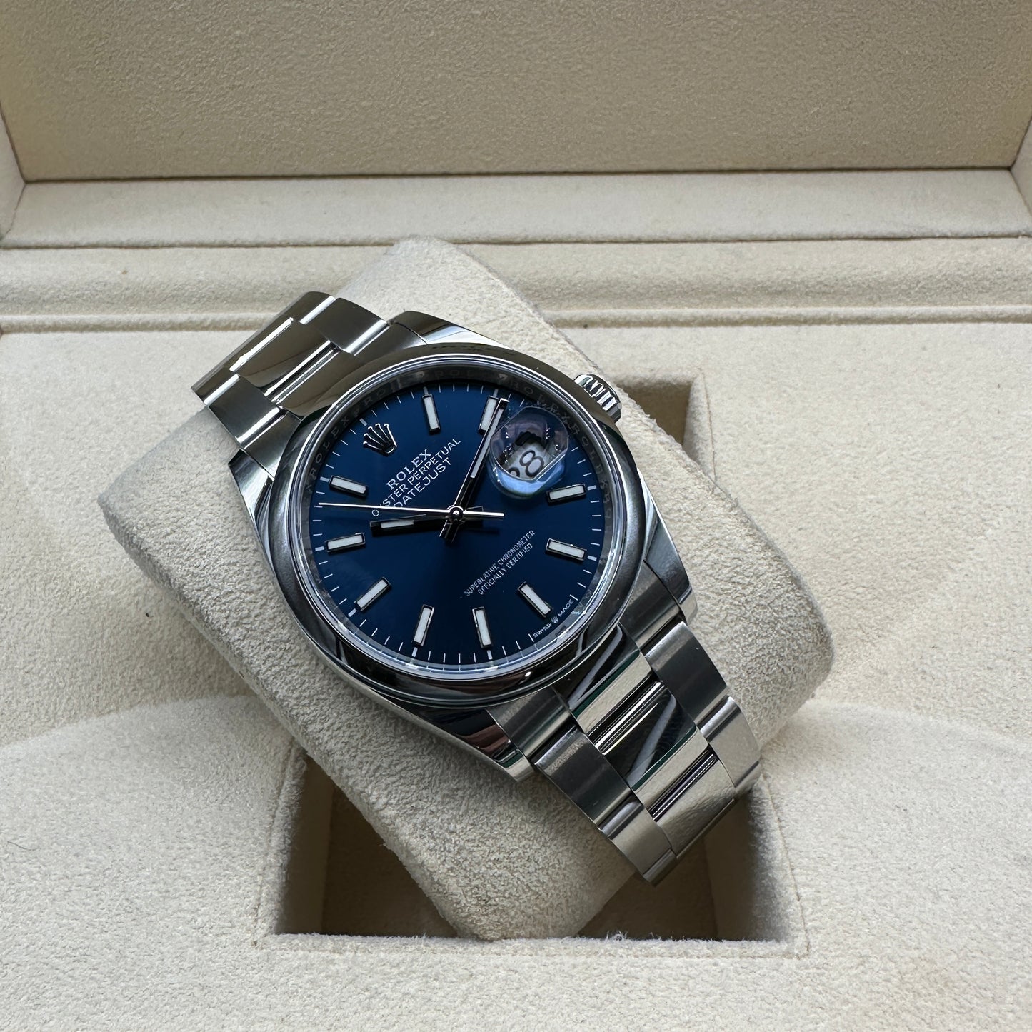ROLEX DATEJUST 36mm 126200 FULL SET 2021