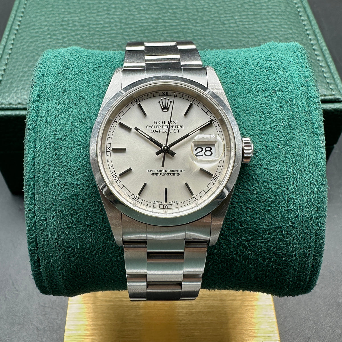 ROLEX DATEJUST 36mm 16200 FULL SET 2003
