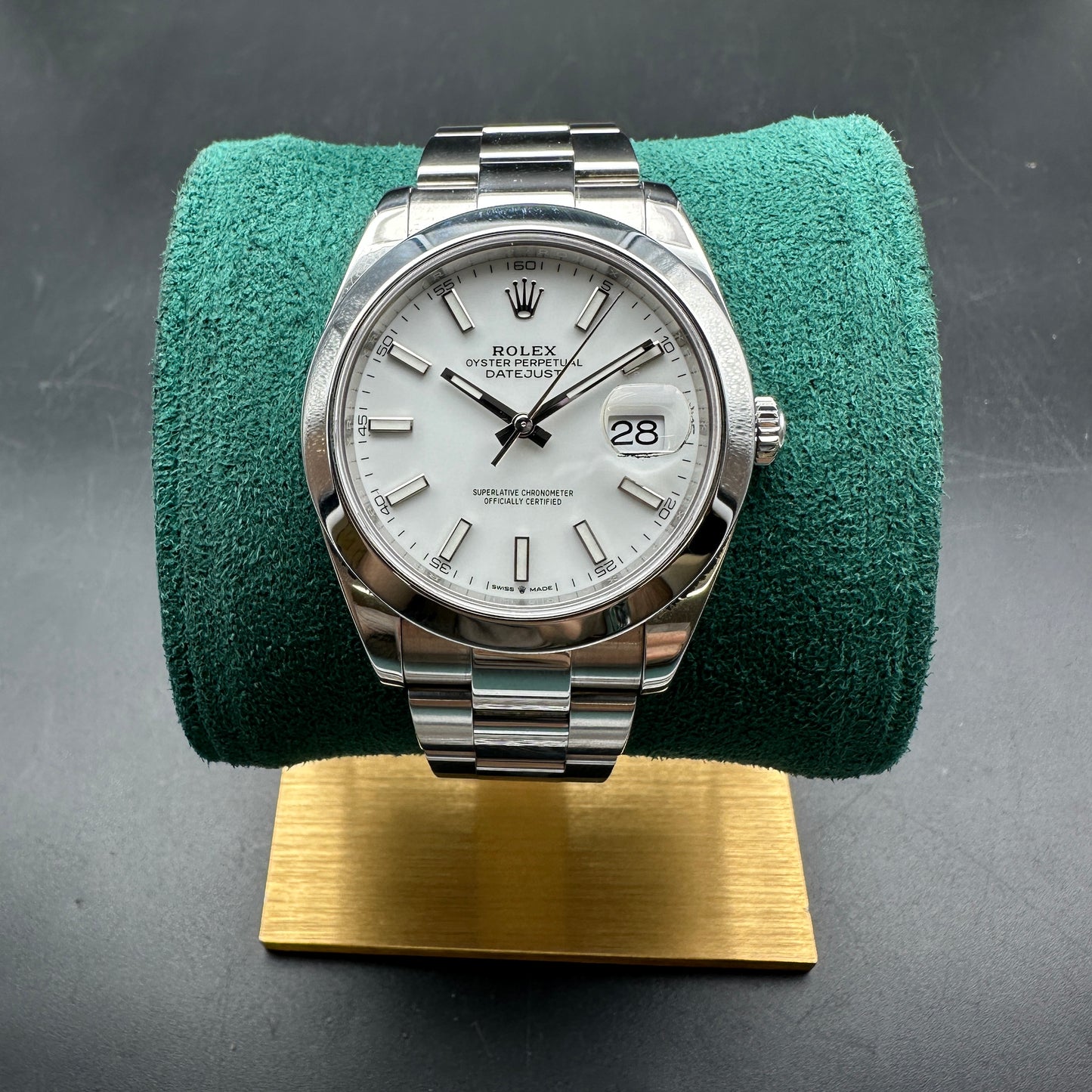 ROLEX DATEJUST 41mm 126300 FULL SET 2021