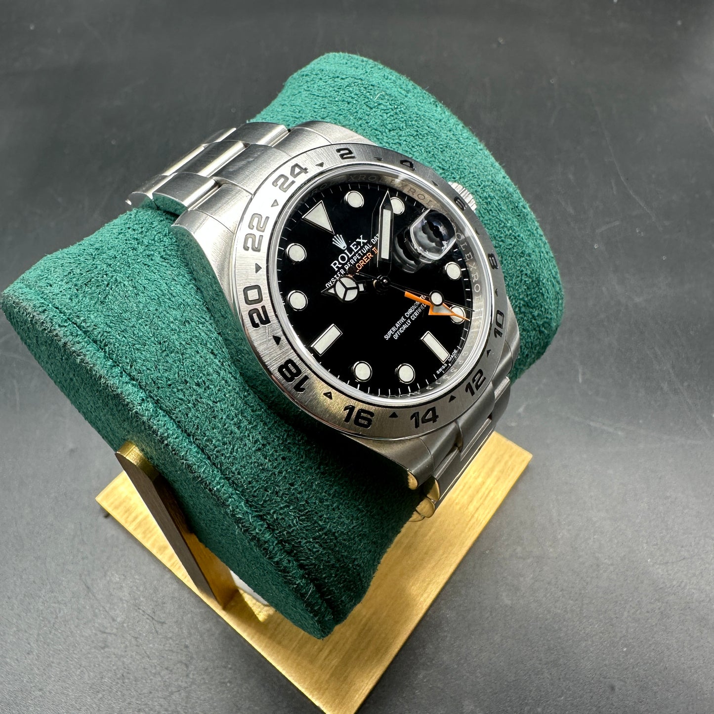 ROLEX EXPLORER II 42mm 216570 FULL SET 2017