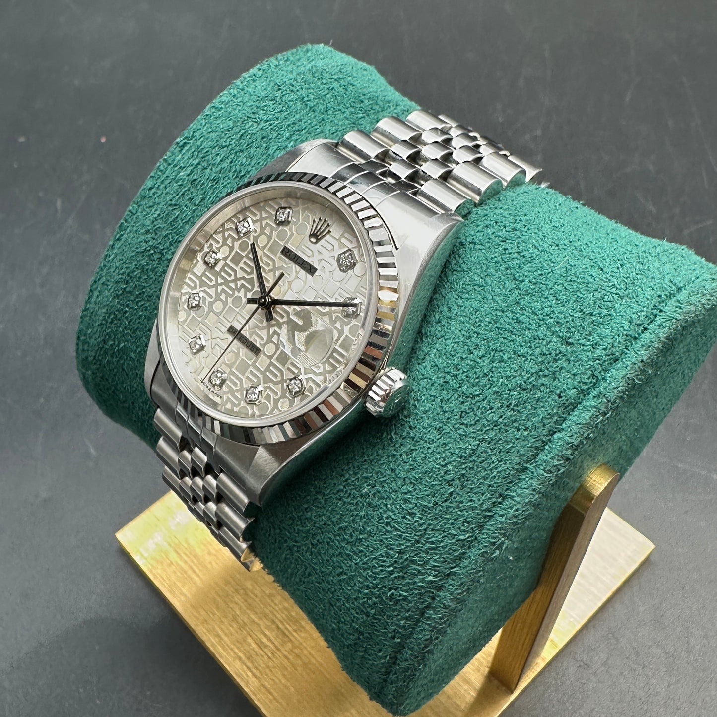 ROLEX DATEJUST 36mm 16234 FULL SET 1998