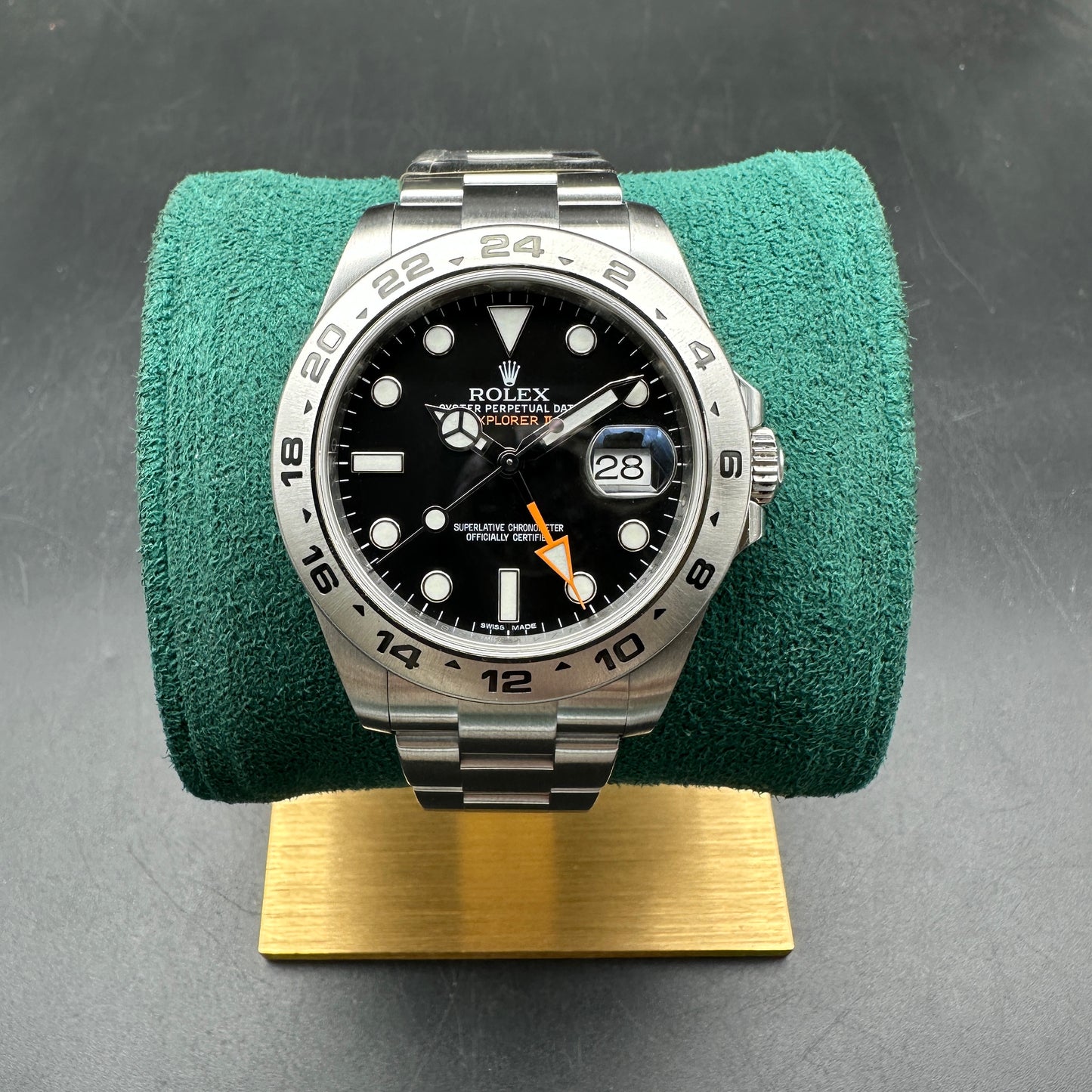 ROLEX EXPLORER II 42mm 216570 FULL SET 2016