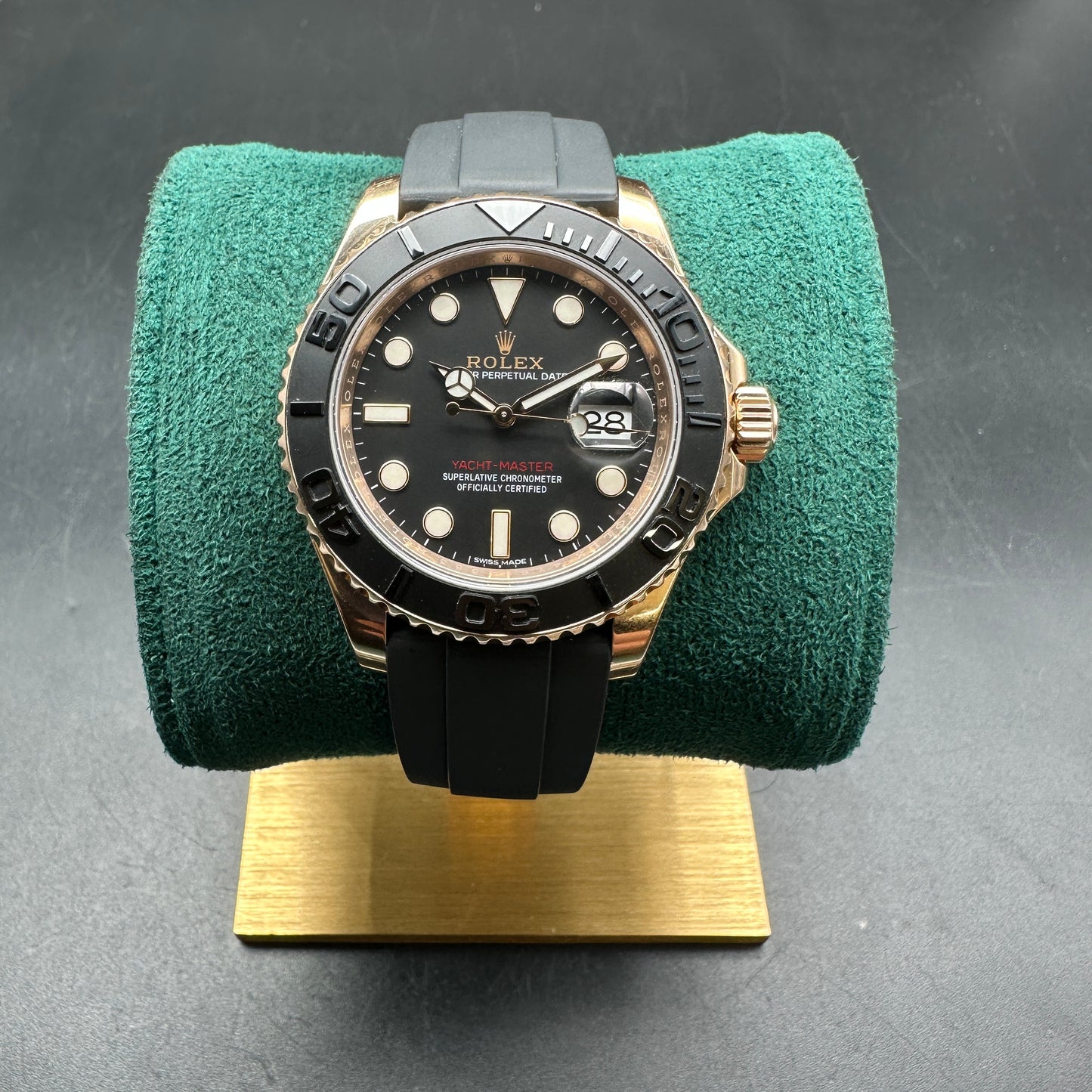 ROLEX YACHTMASTER 40MM 116655 FULL SET ITALIA 2018