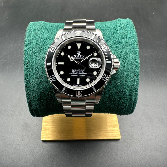ROLEX SUBMARINER 16610 FULL SET 2005