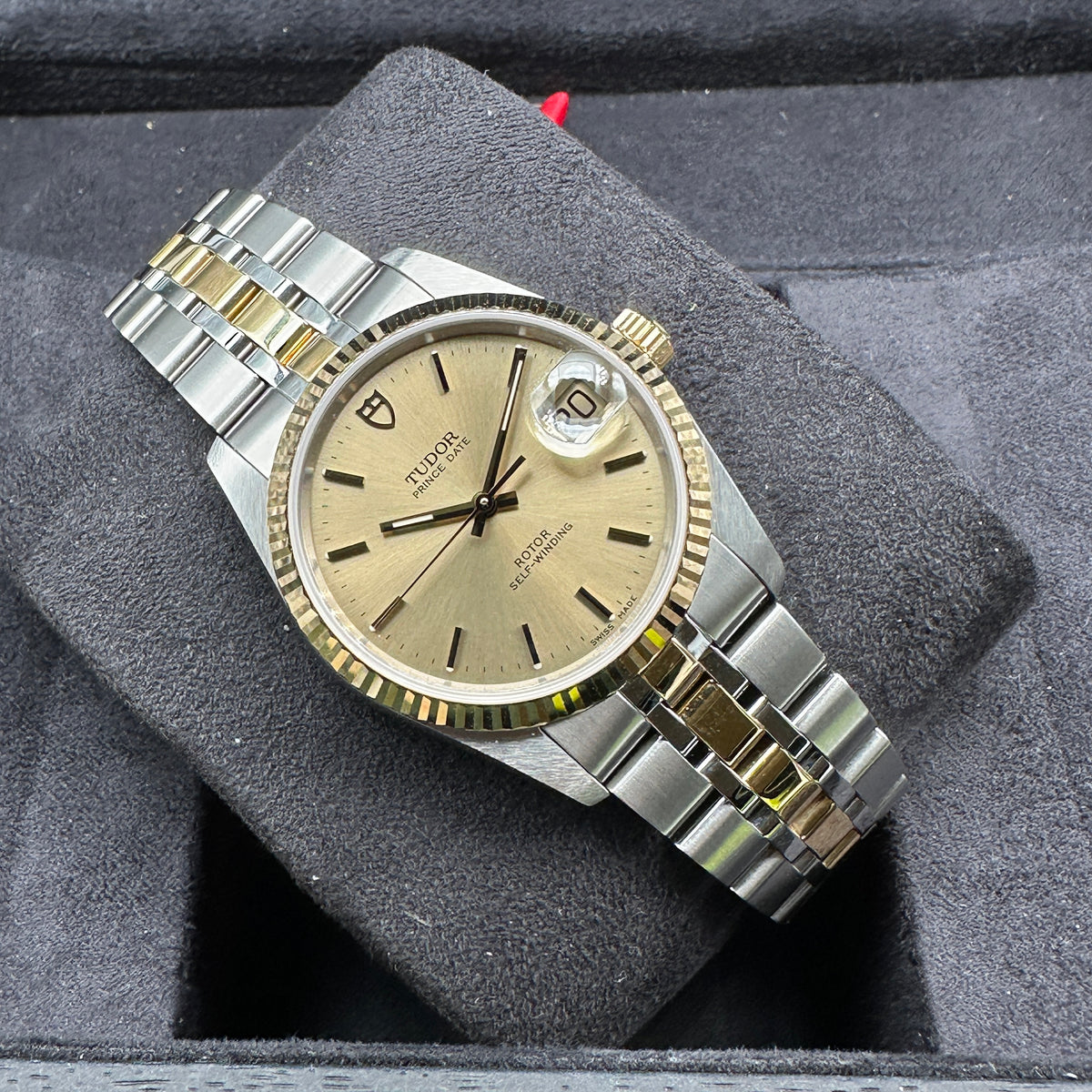 TUDOR PRINCE DATE 34mm 74033 FULL SET 2000