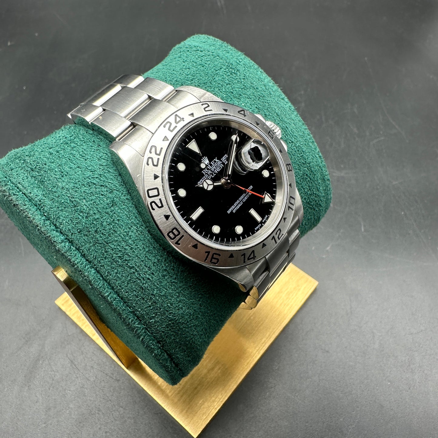 ROLEX EXPLORER II 40mm 16570 FULL SET 2006