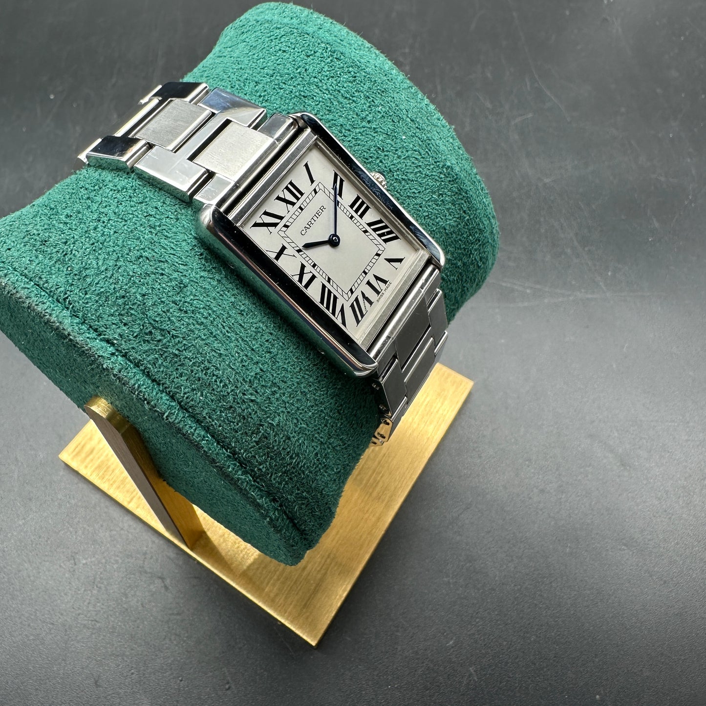 CARTIER TANK SOLO MEDIUM FULL SET 2011