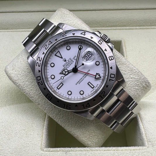 ROLEX EXPLORER II 40mm 16570 FULL SET 2008 Cal.3186 RRR