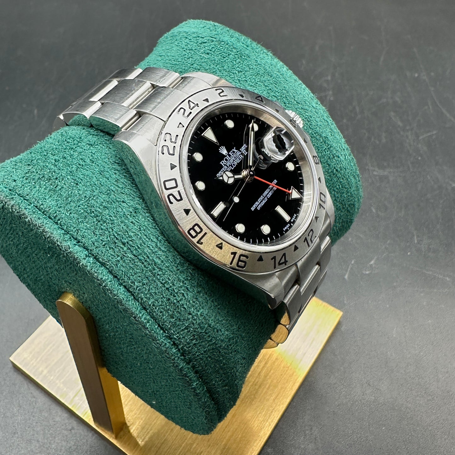 ROLEX EXPLORER II 40mm 16570 FULL SET 2006