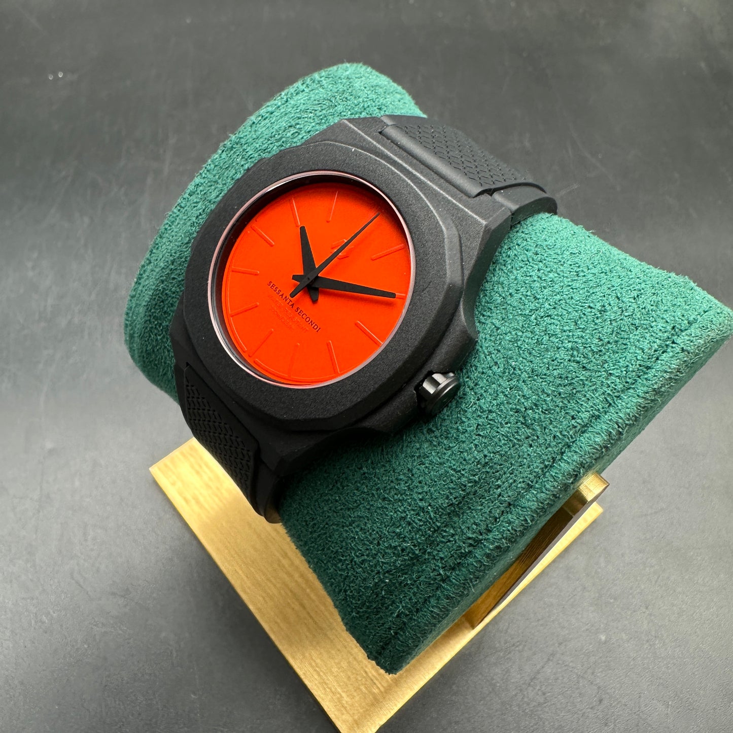 SESSANTA SECONDI WATCH LAVA ORANGE LIMITED EDITION 60 PEZZI