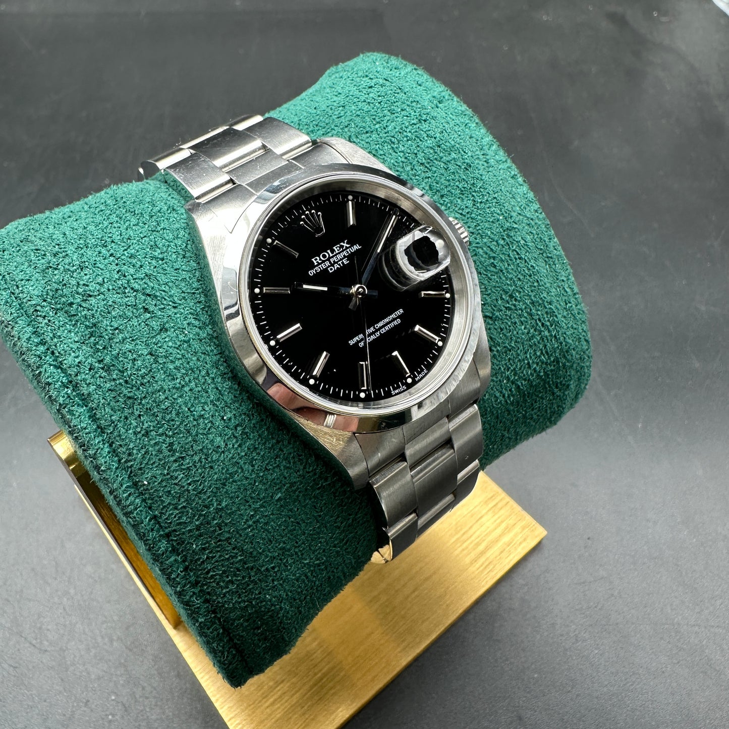 ROLEX DATE 15200 34mm ANNO 1999