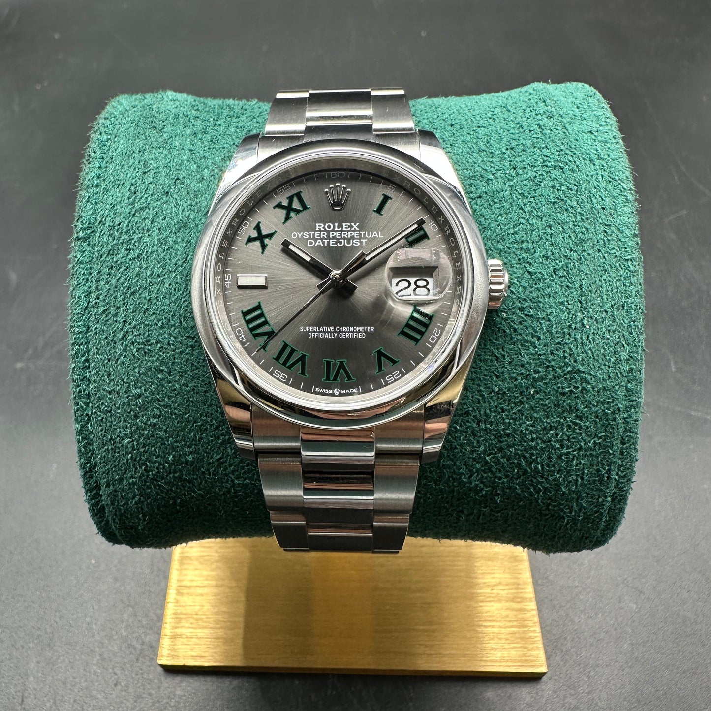 ROLEX DATEJUST 36mm 126200 FULL SET 2021