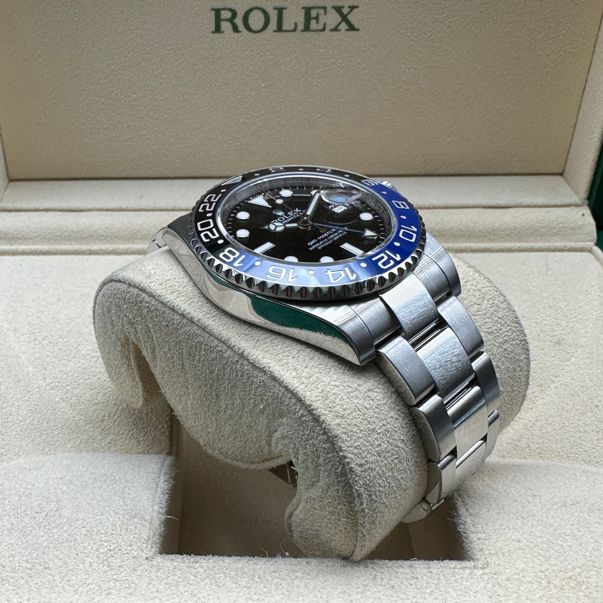 ROLEX GMT MASTER II 40mm 116710BLNR FULL SET 2014