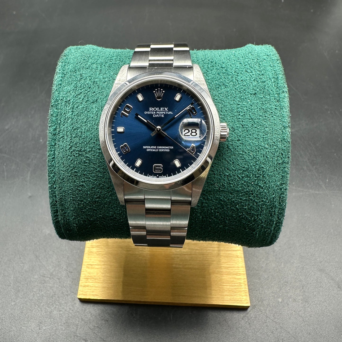 ROLEX DATE 34mm 15200 FULL SET 2000