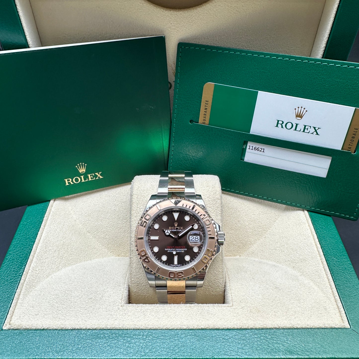 ROLEX YACHTMASTER 40mm 116621 FULL SET 2018