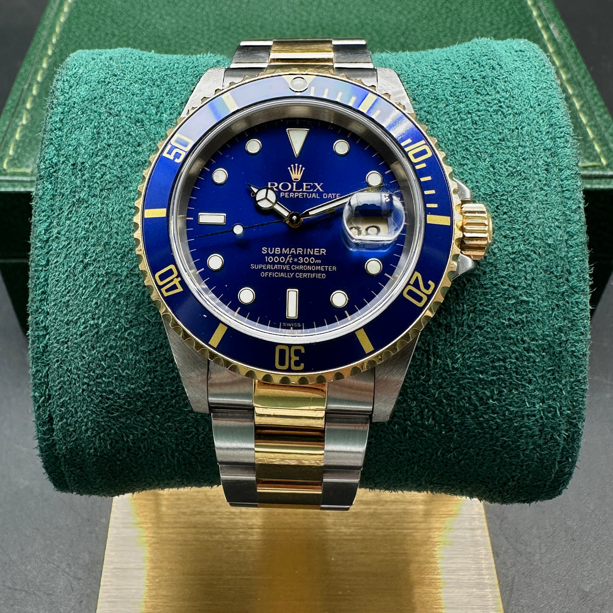 ROLEX SUBMARINER 40mm 16613 FULL SET ITALIA 1998