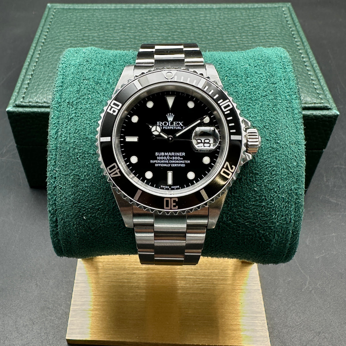 ROLEX SUBMARINER 40mm 16610 FULL SET 2002