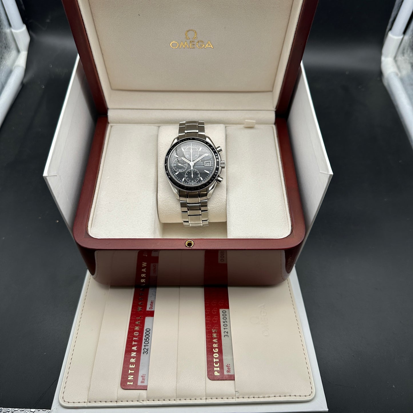 OMEGA SPEEDMASTER 40mm 32105000 FULL SET 2013