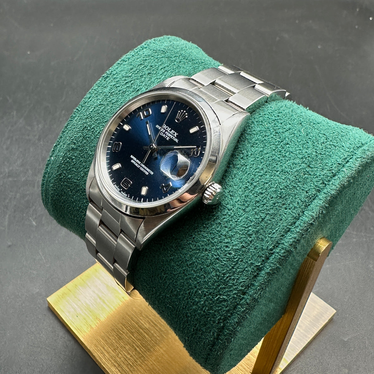 ROLEX DATE 34mm 15200 FULL SET 1999