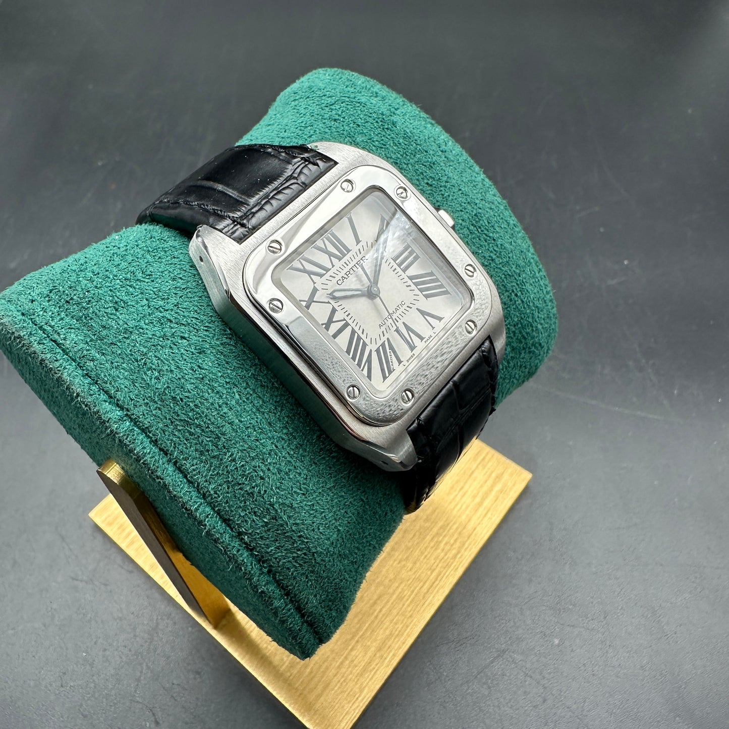 CARTIER SANTOS 100 2878 FULL SET 2012