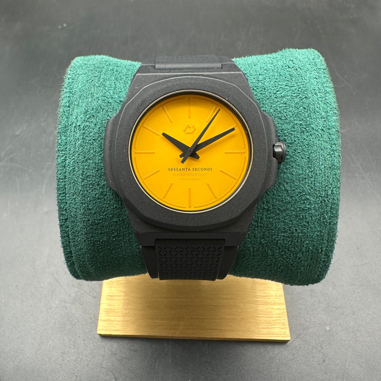 SESSANTA SECONDI WATCH NEON YELLOW LIMITED EDITION 60 PEZZI