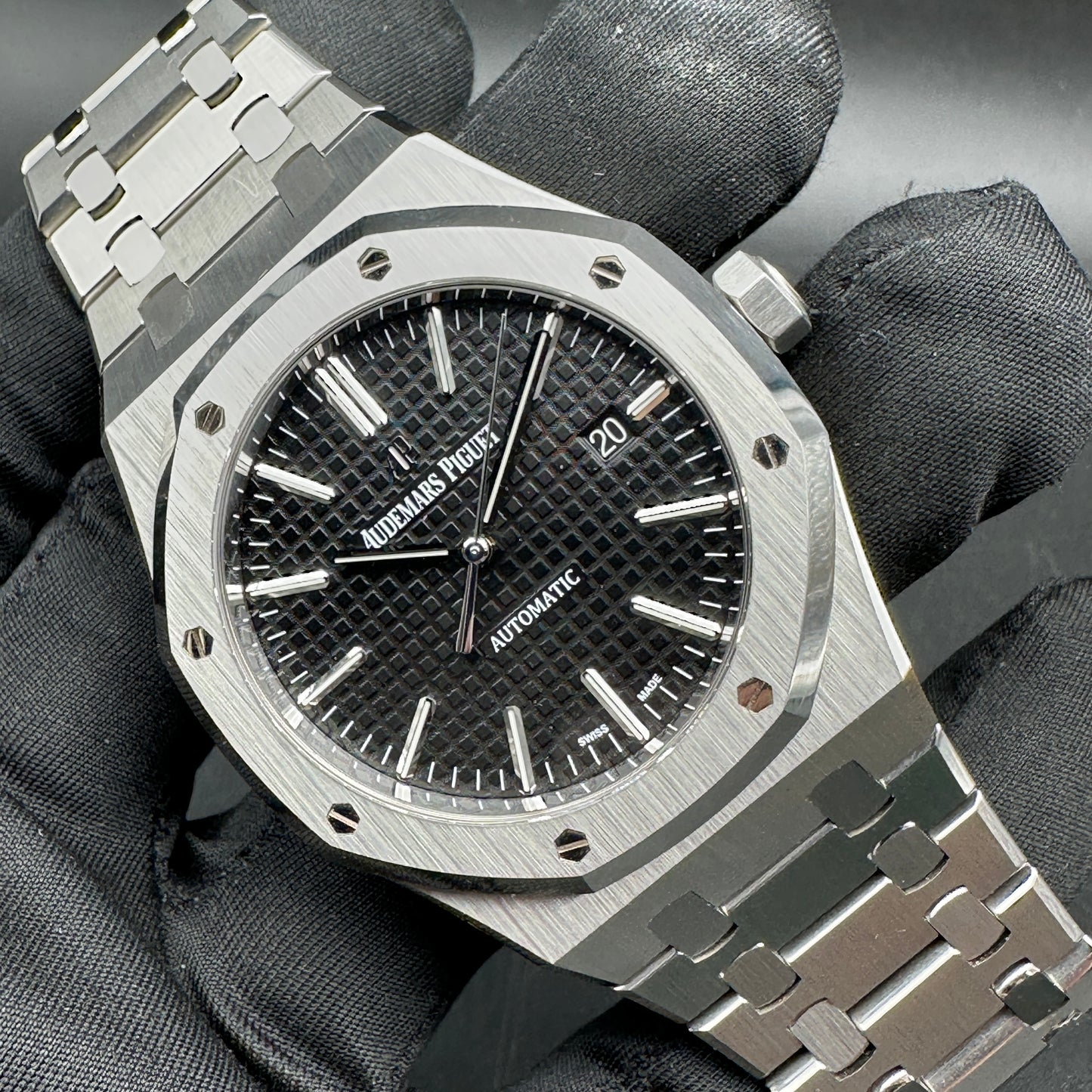 AUDEMARS PIGUET ROYAL OAK 41mm 15400ST FULL SET 2017