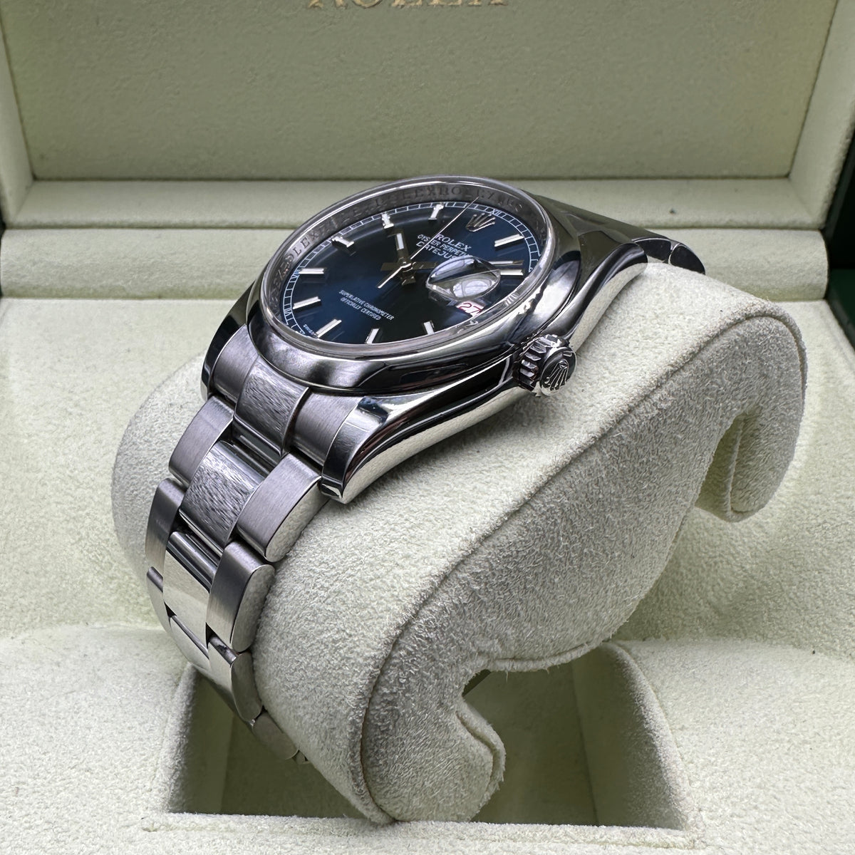 ROLEX DATEJUST 36mm 116200 FULL SET ITALIA 2007
