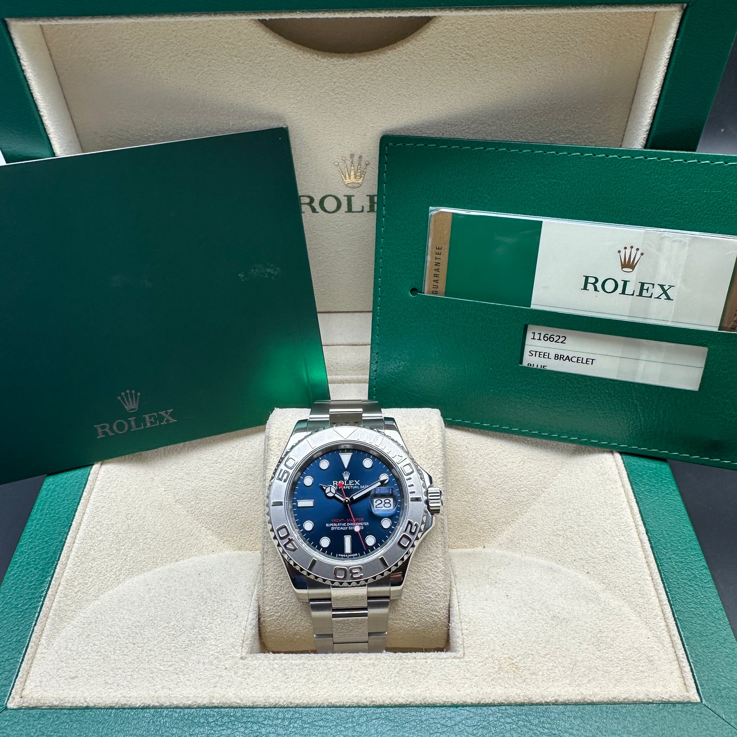 ROLEX YACHTMASTER 40MM 116622 FULL SET 2015