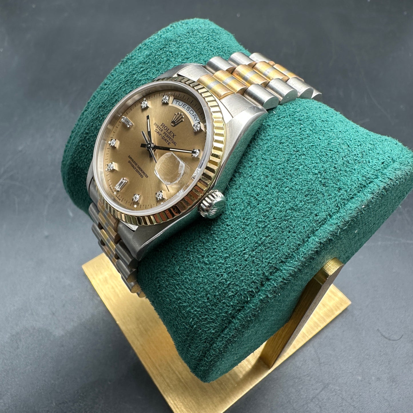 ROLEX DAY-DATE TRIDOR 40mm 18239 FULL SET 1991
