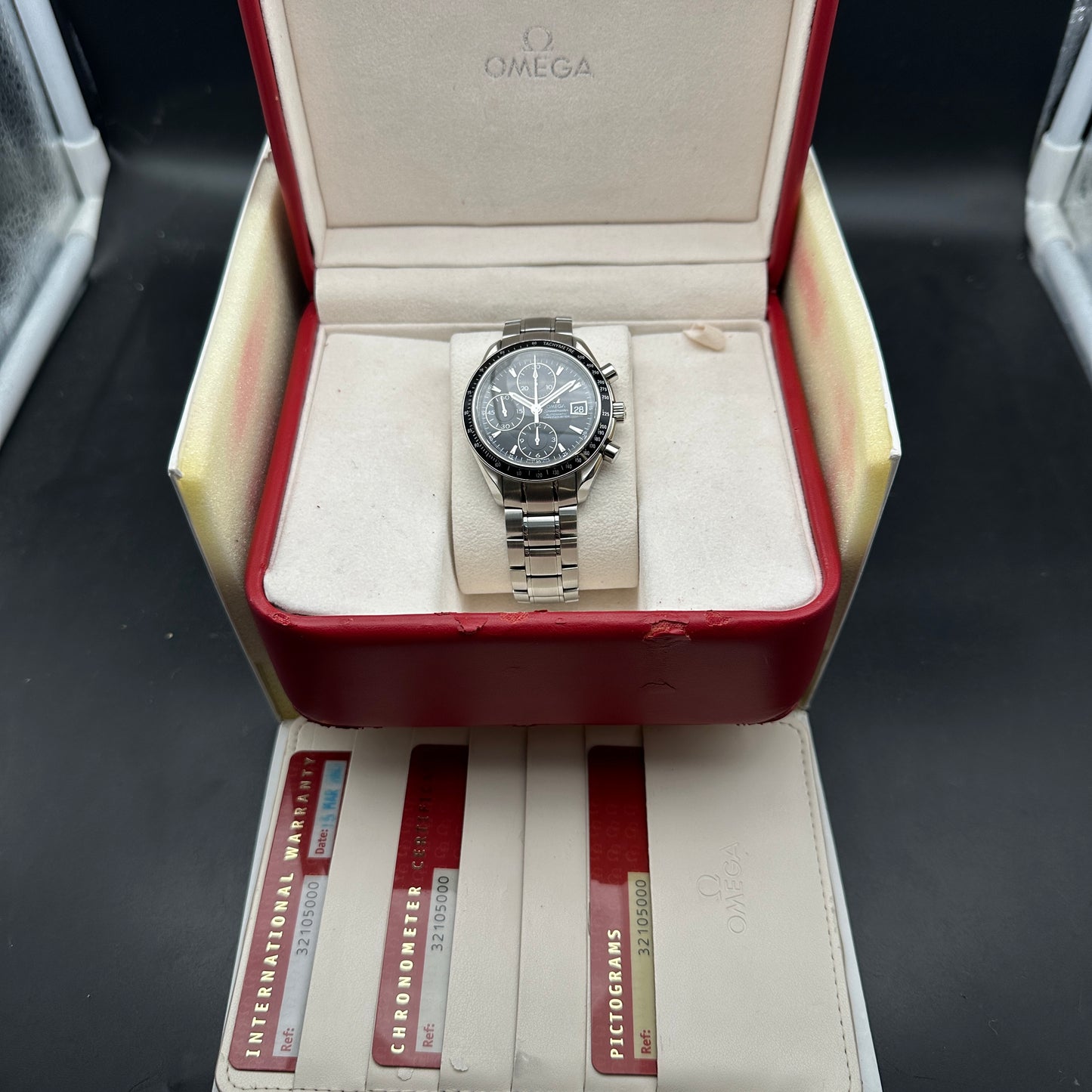 OMEGA SPEEDMASTER 40mm 32105000 FULL SET 2013