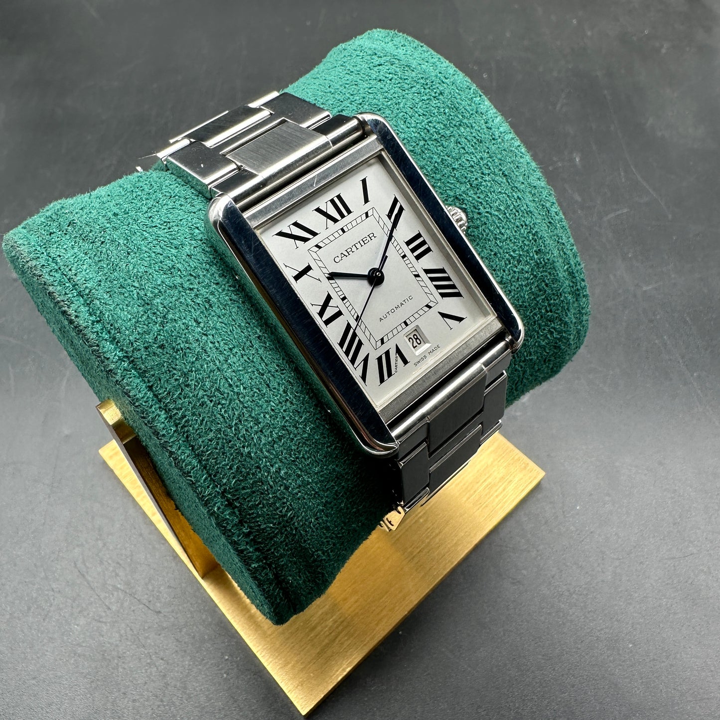CARTIER TANK SOLO FULL SET 2017