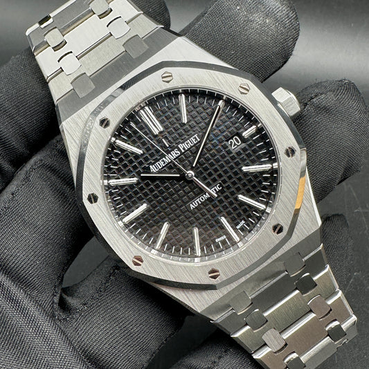 AUDEMARS PIGUET ROYAL OAK 41mm 15400ST FULL SET 2017